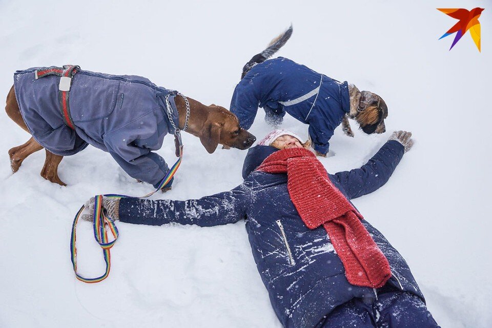     Зима, начавшаяся в Беларуси в конце ноября, пока свои позиции сдавать не собирается. Светлана МАКОВЕЕВА