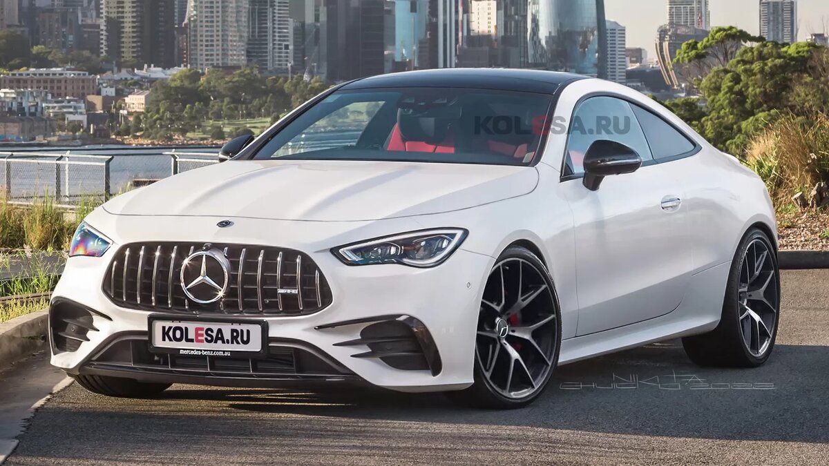    Mercedes-Benz CLE, рендер Kolesa.ru