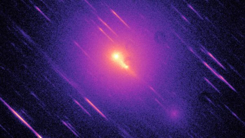  📷    Комета Макхольца 1 (96P/Machholz). Источник изображения: nasa.gov
