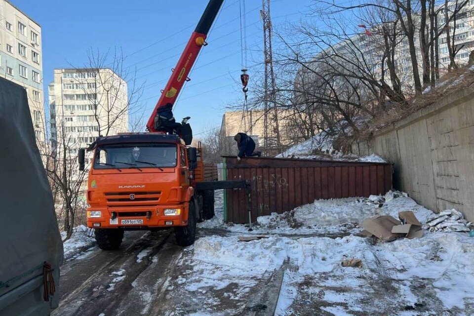    Собственники гаражей были предупреждены о последствиях.  МБУ «Содержание городских территорий»