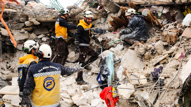    Последствия землетрясения в Турции. Global Look Press