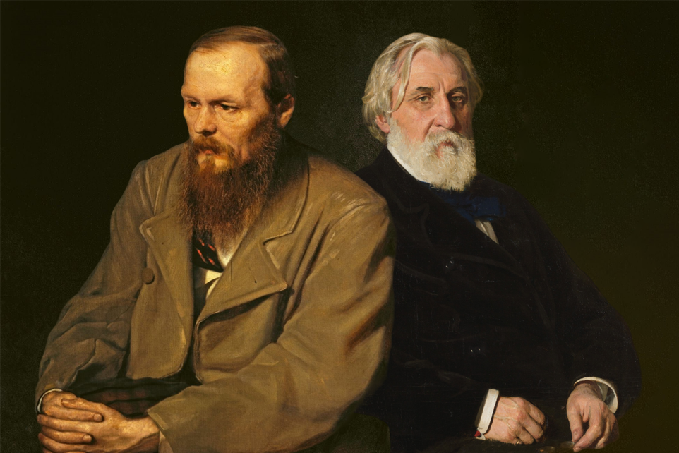Фёдор Достоевский и Иван Тургенев