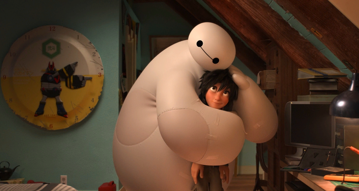 Кадр из мультфильма «Город героев»