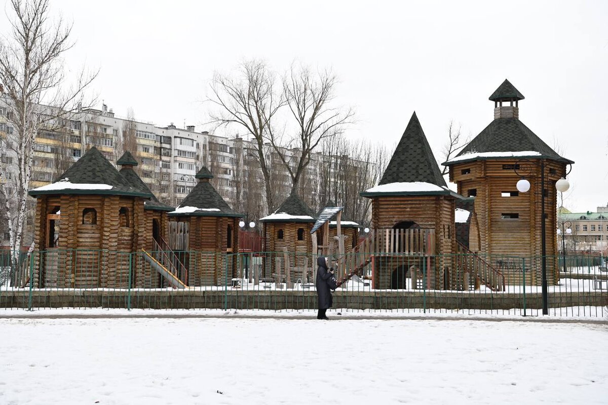 детский городок в парке