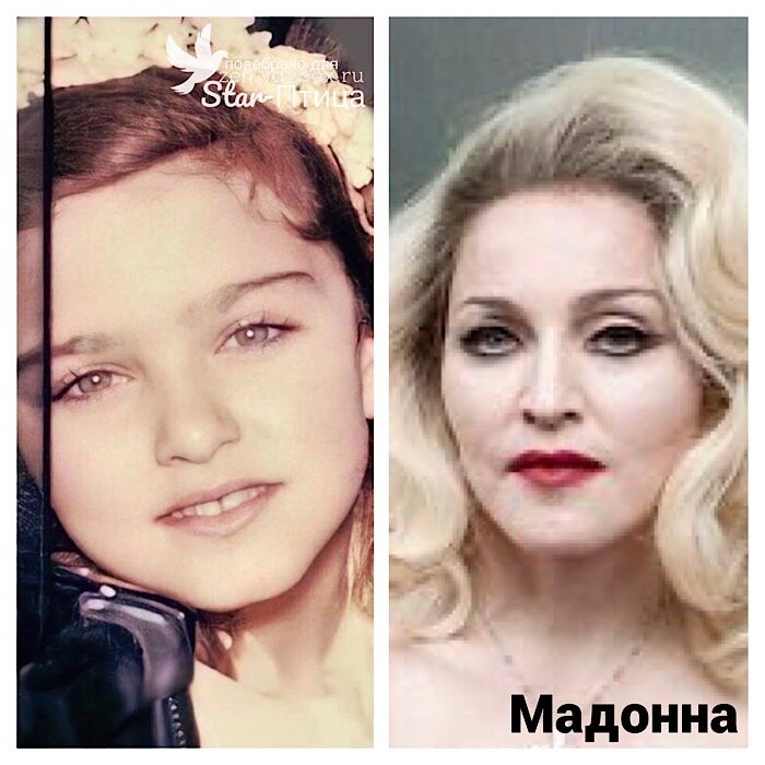 Мадонна в детстве. Подборка канала Star-Птица