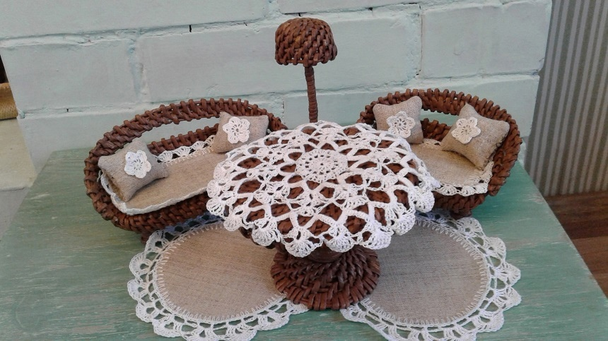 Первая работа мамы, сделанная на заказ. Личное фото