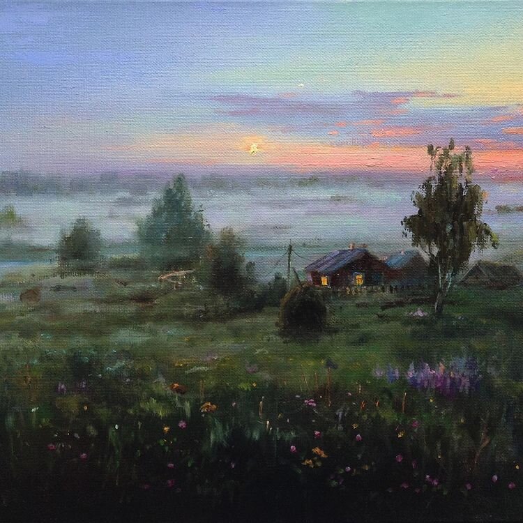 Летний утренний туман