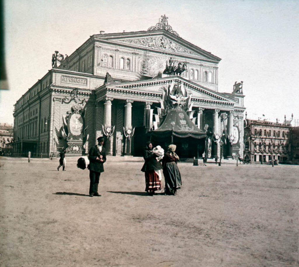 Большой театр, Москва, 1896. Ничего не напоминает?