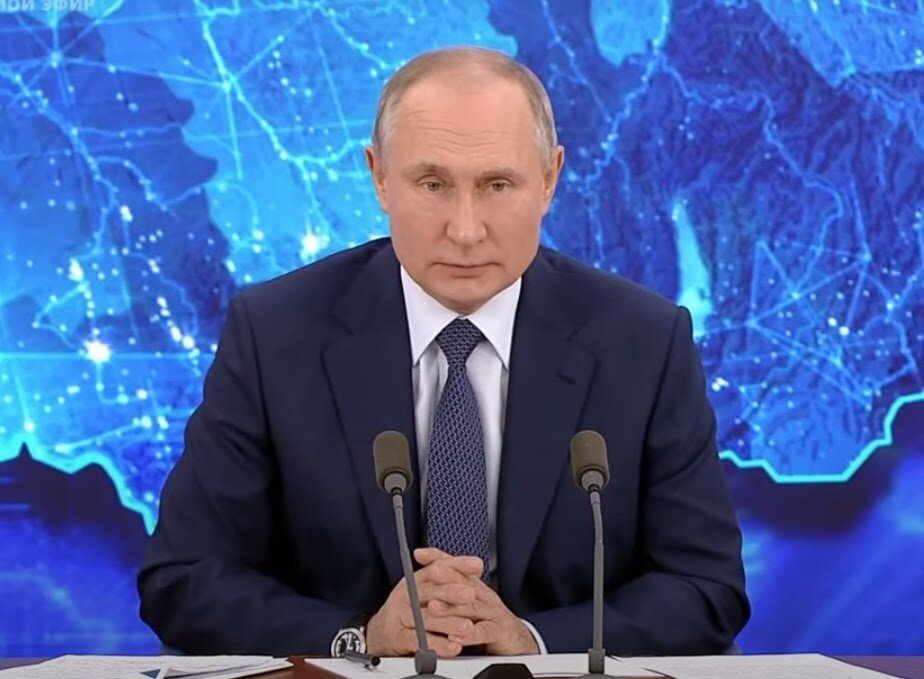 Владимир Путин. Кадр Первого канала