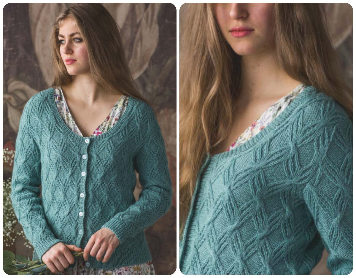 Кардиган Гортензия