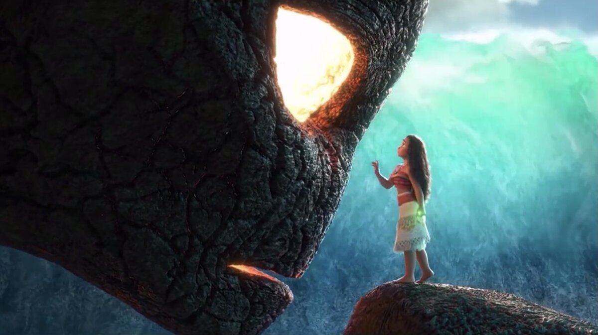 Финальная сцена мультфильма «Моана»