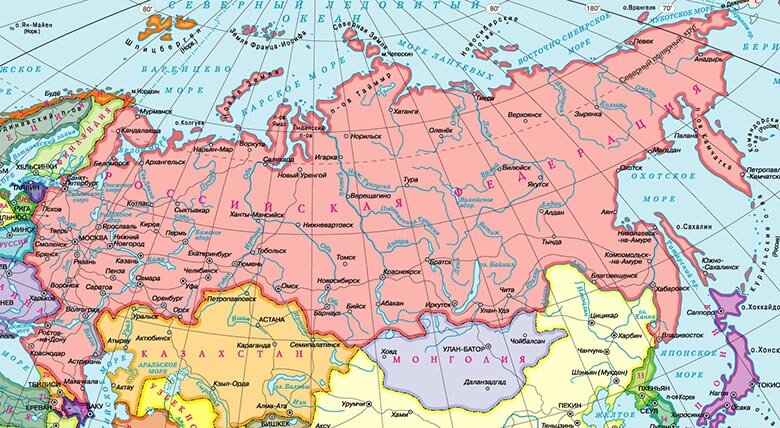 20 интересных фактов о географии России