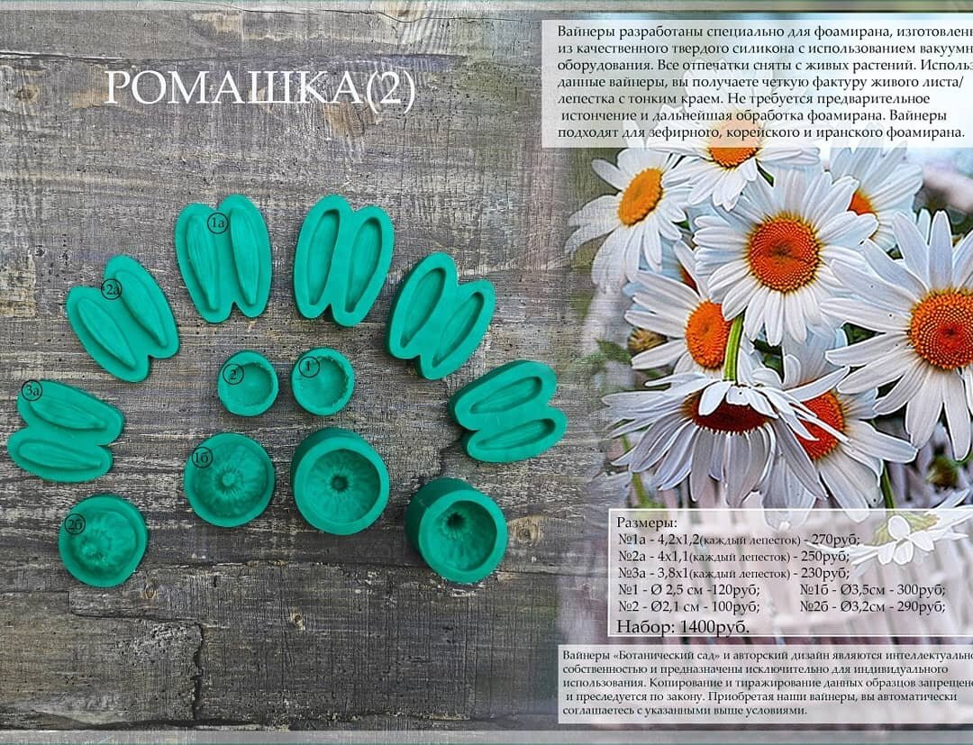 Набор вайнеров садовой ромашки от Ботанического сада.