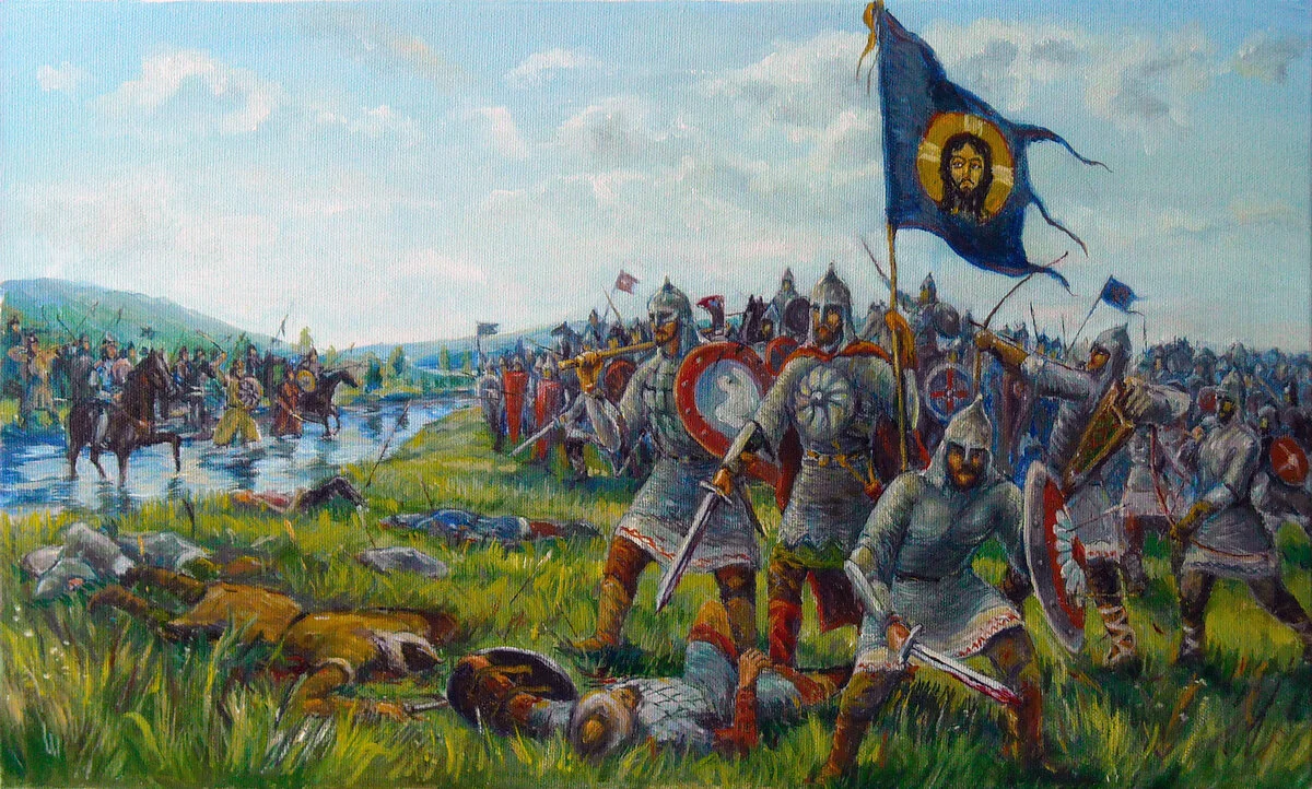 Битва на реке Стугне 1093. Битва Руси с половцами.