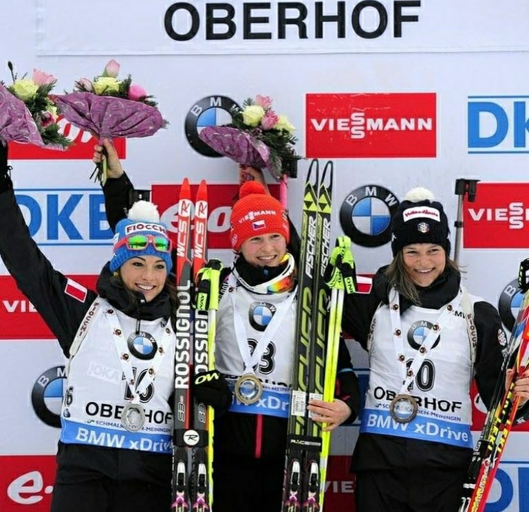 Подиум в Оберхофе 2014-2015