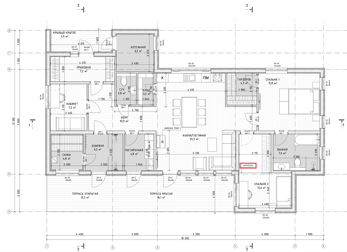 Планировка будущего загородного дома