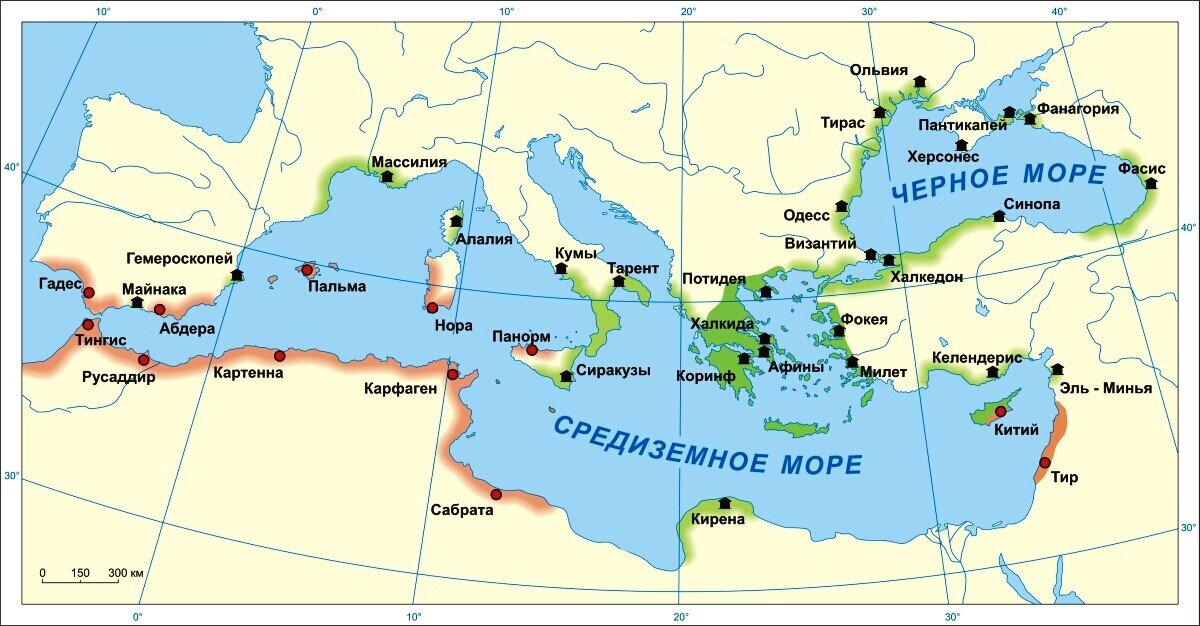 Карта греции и италии 3 класс