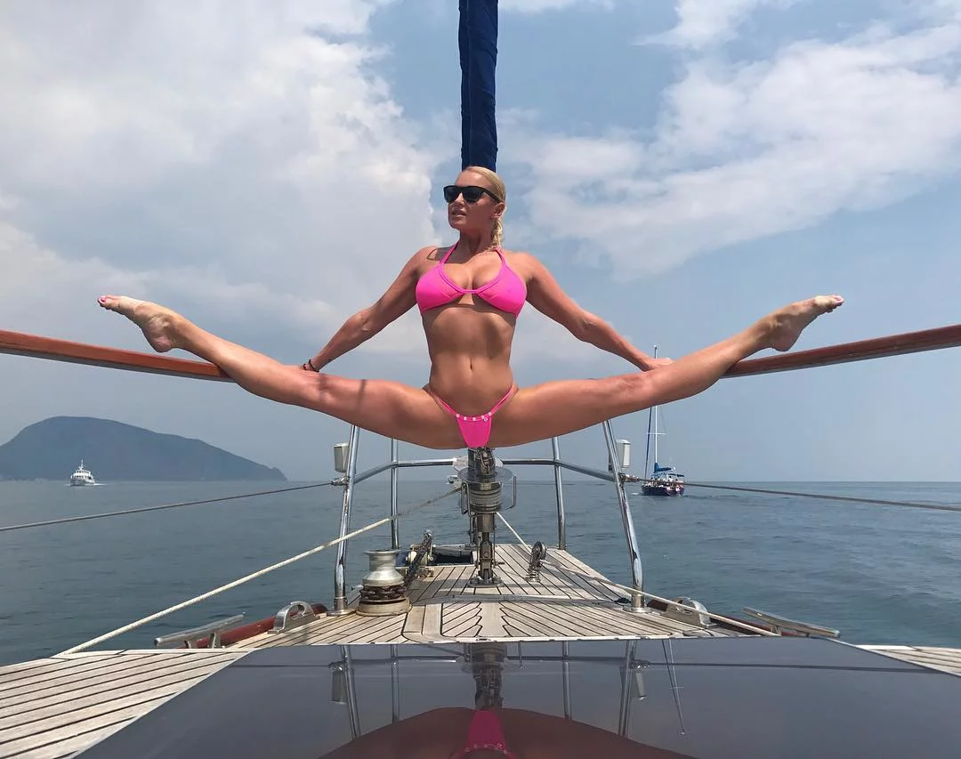 Анастасия Волочкова на отдыхе