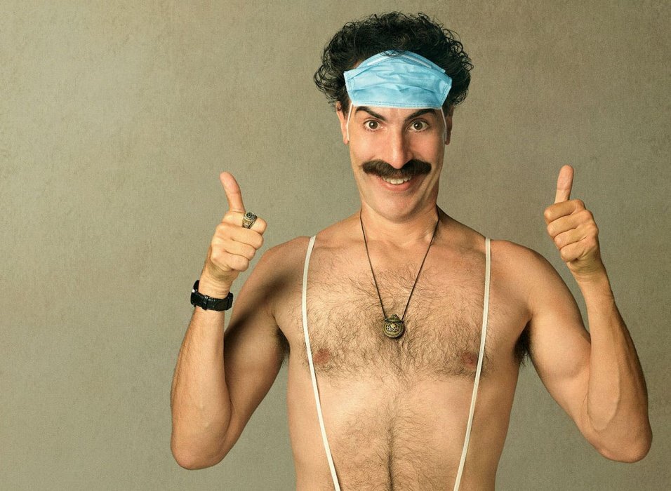 Кадр из фильма "Борат 2". Источник: https://www.thebridgechronicle.com/amp/story/lifestyle/entertainment/borat-2-revisiting-the-controversies-that-surrounded-its-prequel