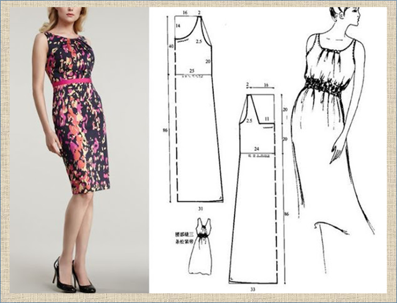 Сарафан "проще некуда" (Diy) Patrones simples, Vestidos funda de almohada, Blog 
