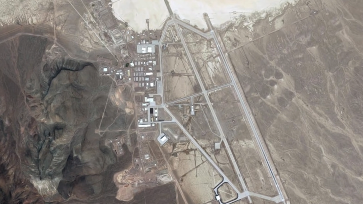 Зона 51. Фото со спутника. 