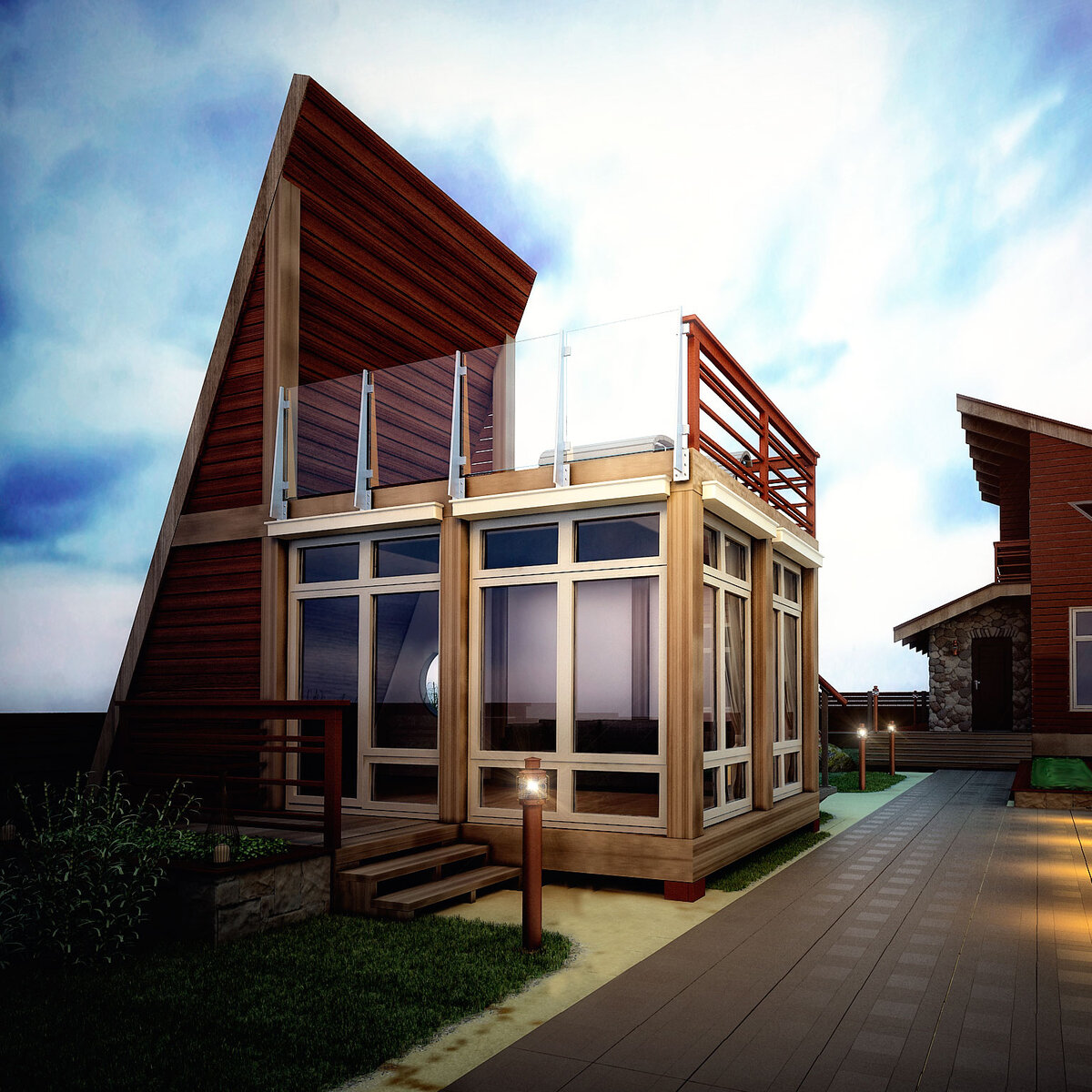 Дом-студия с бюджетом до 500 000 руб.