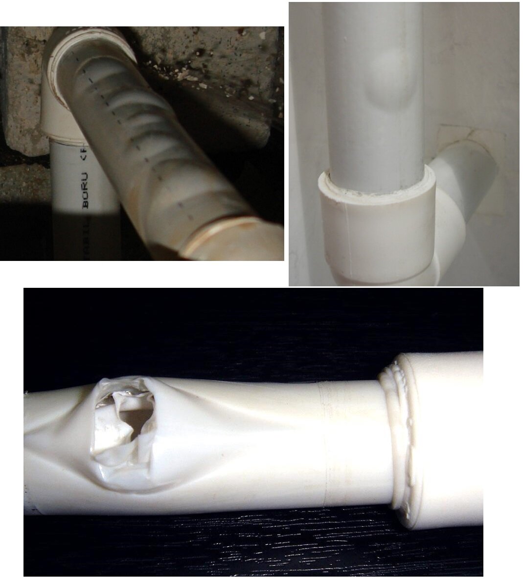 Неприятности с полипропиленовыми трубами