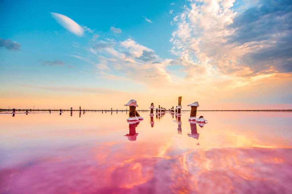 Озеро Сасык-Сиваш. Евпатория.