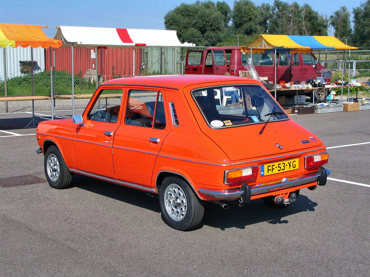 Simca 1100. ФОТО https://commons.wikimedia.org/wiki/File:Simca_1100_Special.jpg 