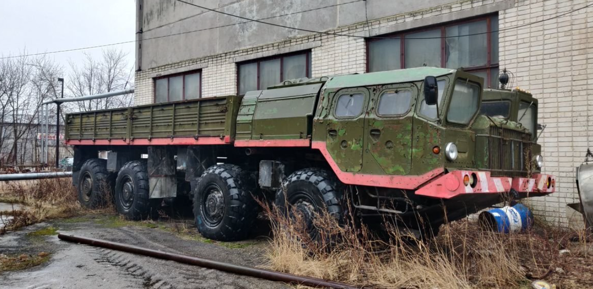 МАЗ 543 ураган пожарный