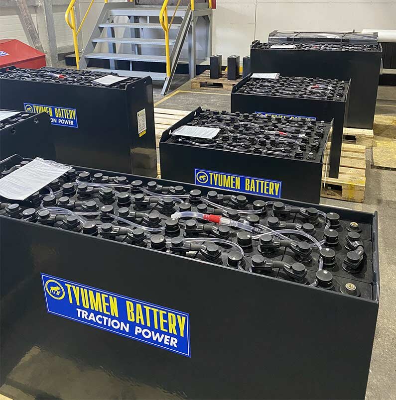 Отгрузка АКБ "Тюменского аккумуляторного завода"