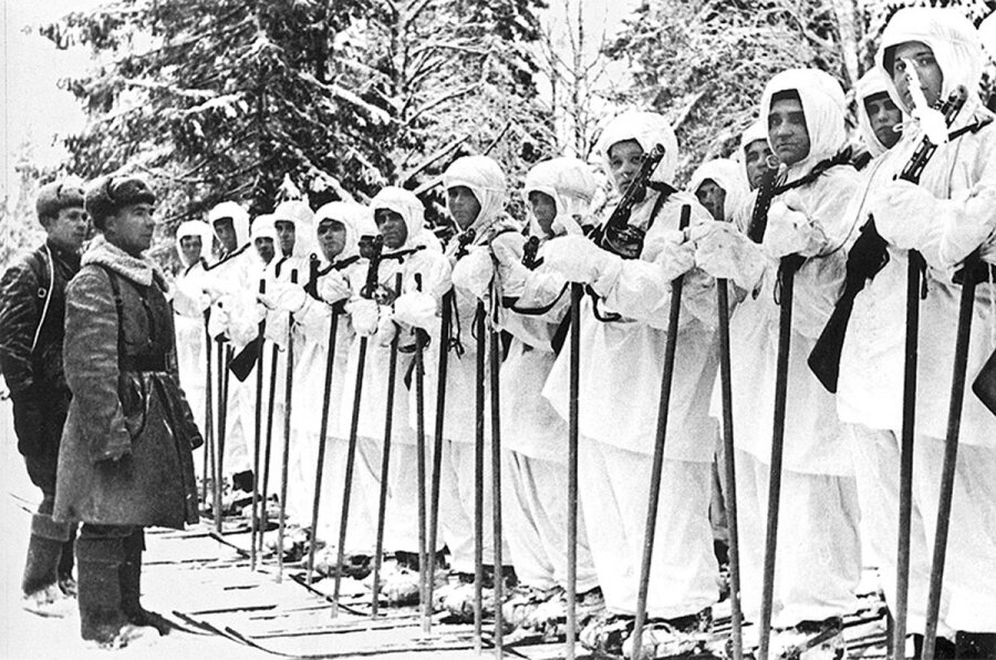 Батальон "Ходоков" на учениях. 