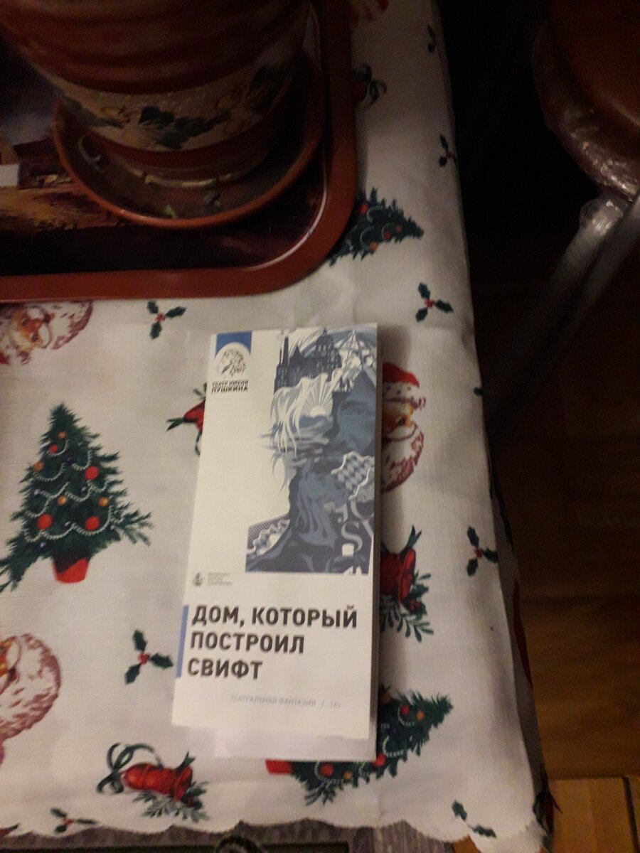 Програмка. Фото мое.