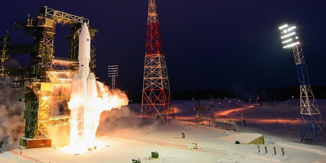 Запуск ракеты "Ангара-А5". Взято из Яндекс-картинок