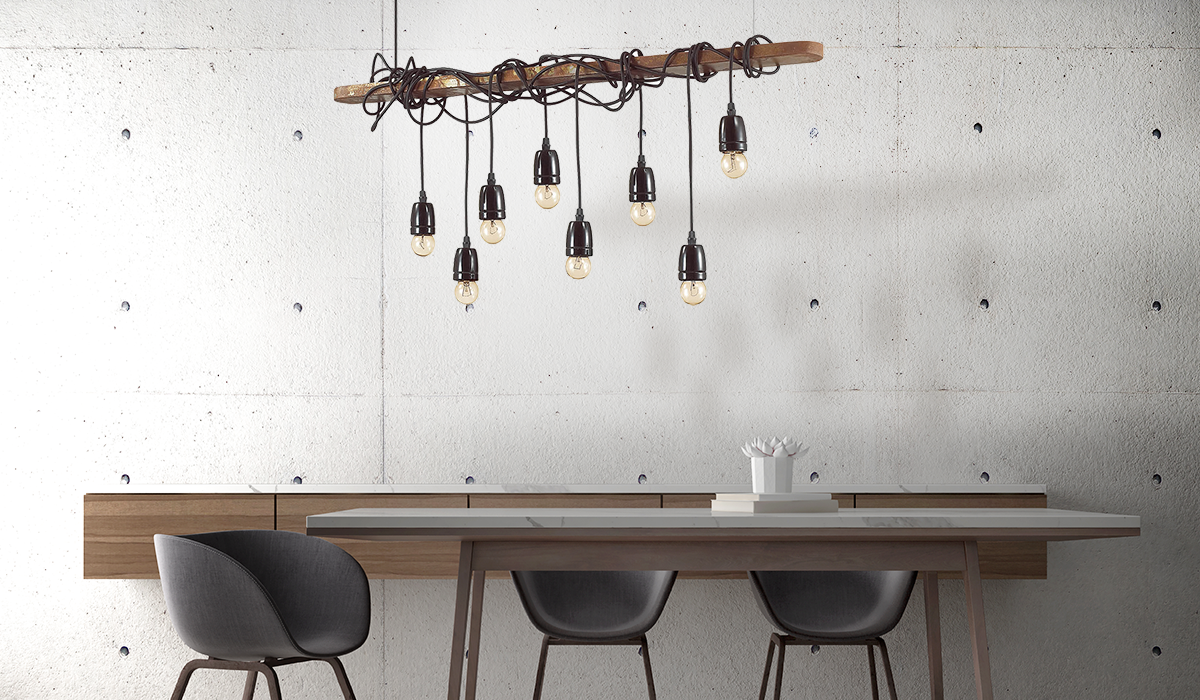 Подвесной светильник Ideal Lux Electric SP8 176369