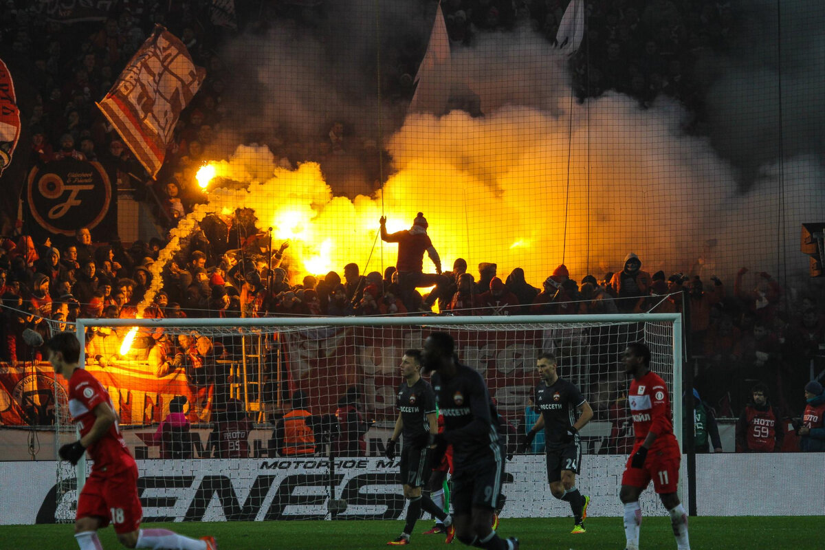 Спартак - ЦСКА - огненное дерби