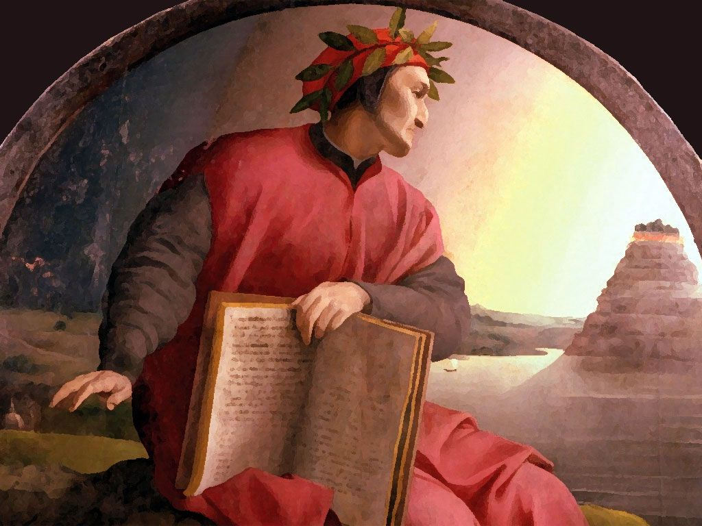 Великий данте. Данте Алигьери (1265-1321). Аллегорический портрет Данте. Аньоло Бронзино Данте. Данте Алигьери Божественная комедия портрет.