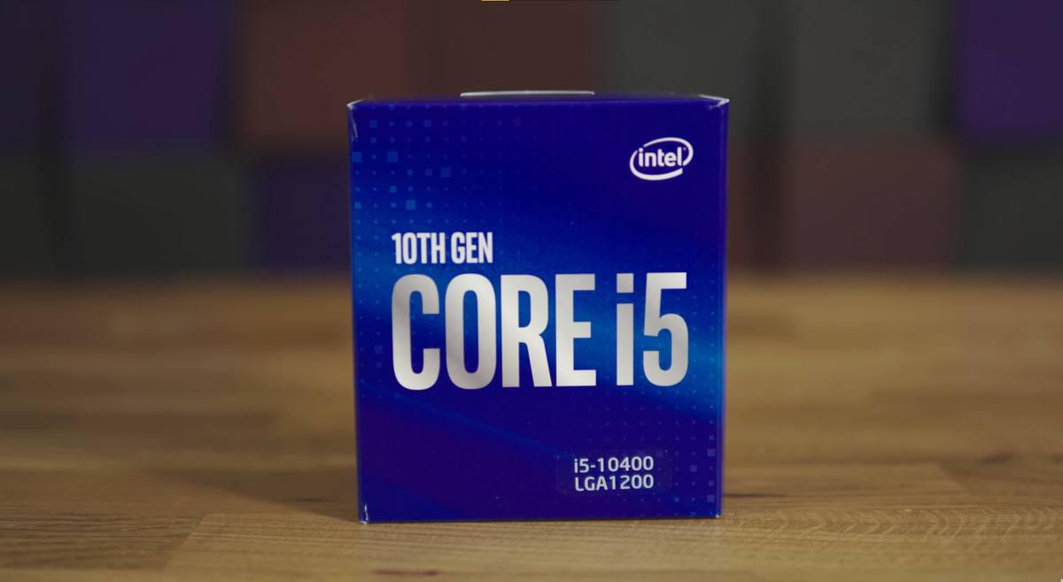 Intel core i5 10400F из нашей сборки