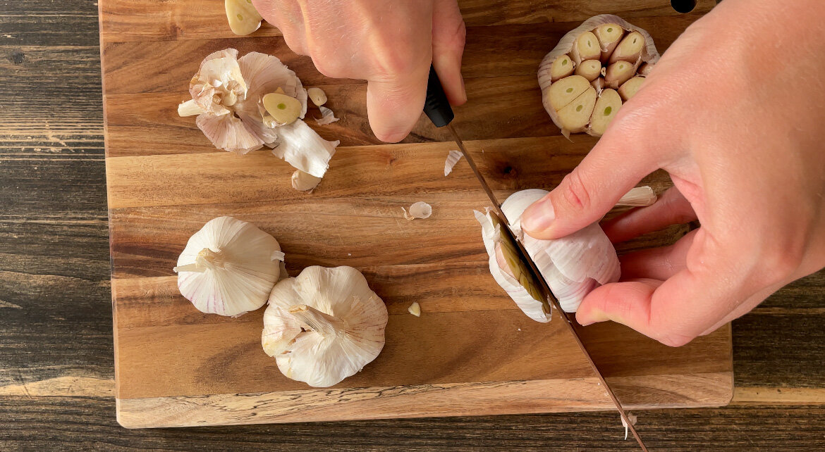 Запеченный чеснок в духовке рецепт с фото пошагово - блюд