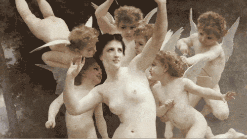 Картина Адольфа Вильяма Бугро «Осиное гнездо». Источник: liveinternet.ru