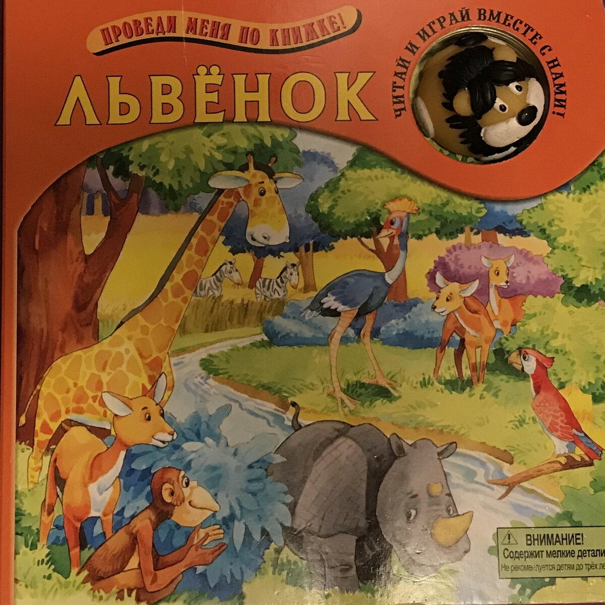 Резиновый львёнок (главный герой книги)