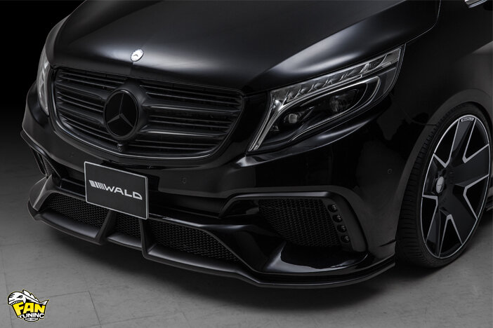 Аэродинамический обвес ВАЛД (WALD) на Мерседес Бенц (Mercedes Benz) Viano W447
