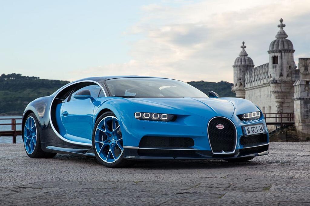 Bugatti Chiron 2016 Black Blue