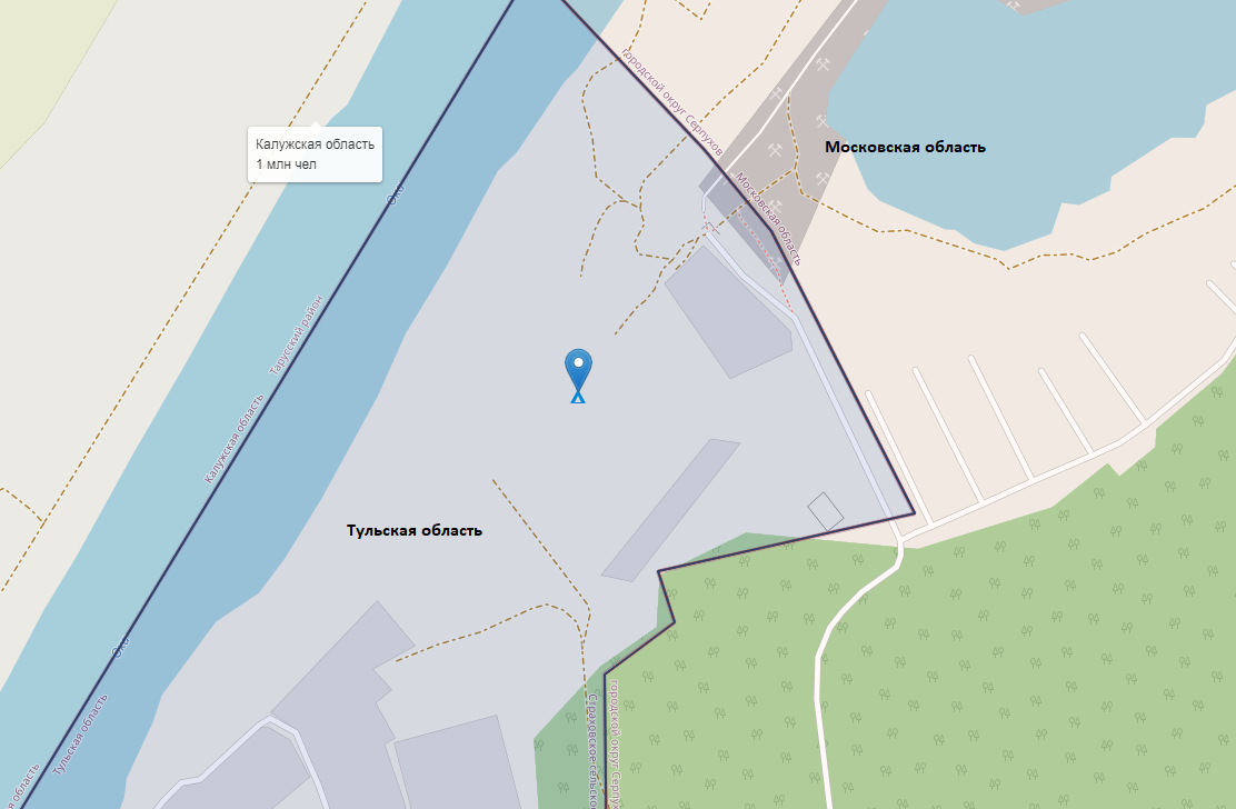 Точка на этой карте неточная. Как бы намекает, что расшириться можно в эту сторону