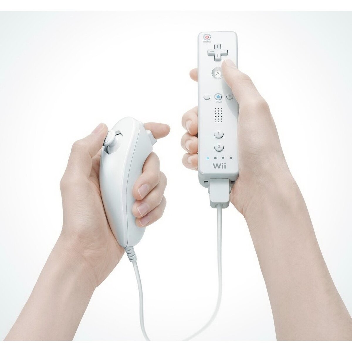 Пульт дистанционного управления Wii(Remote) и нунчак Wii(Nunchuk)