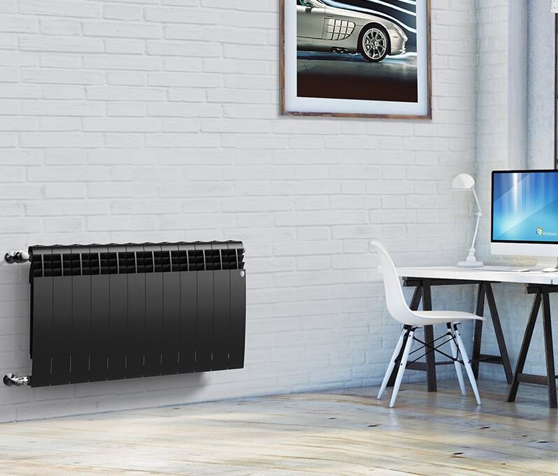 Биметаллический дизайн-радиатор из коллекции BILINER (Италия)