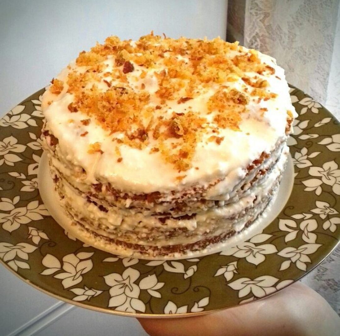Морковный торт