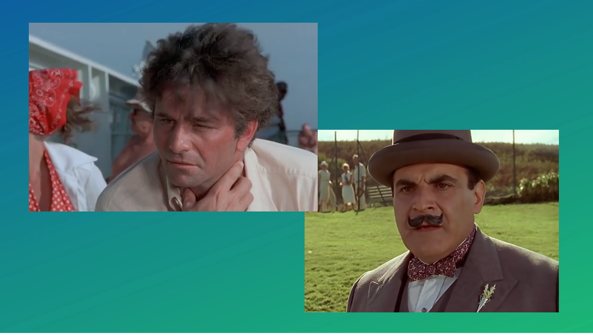 Columbo 1975, Poirot 2001