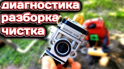 Чистка карбюратора мотокосы. Как и что промывать? | Дома пригодится | Дзен