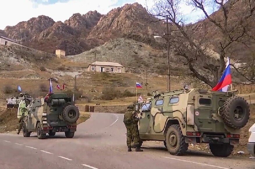 Российские миротворческие силы в Республике Арцахе (в Нагорно-Карабахской Республике)
